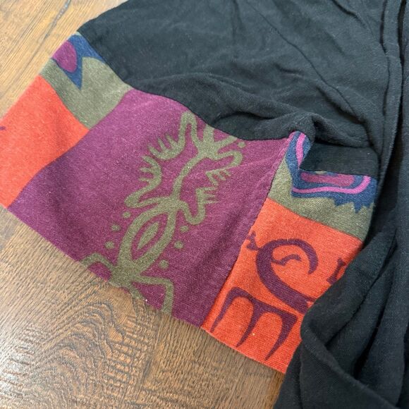 Vintage-Inspired Patchwork Kimono Top | Boho Festival Style - Picture 2 of 6